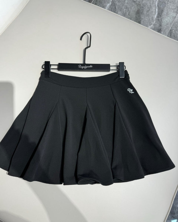 フレアプリーツミニスカート　CH1050 - Chamule