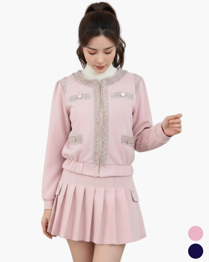 上品ツイードセットアップ　CH1063 - Chamule