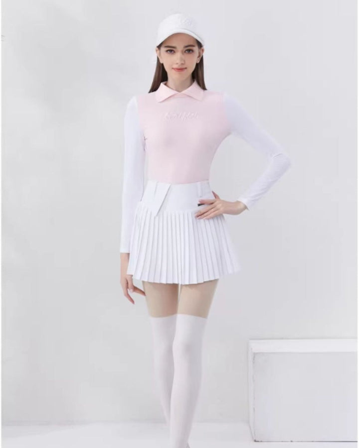 淡色プリーツゴルフコーデ【上下別売り】 CH1066 - Chamule