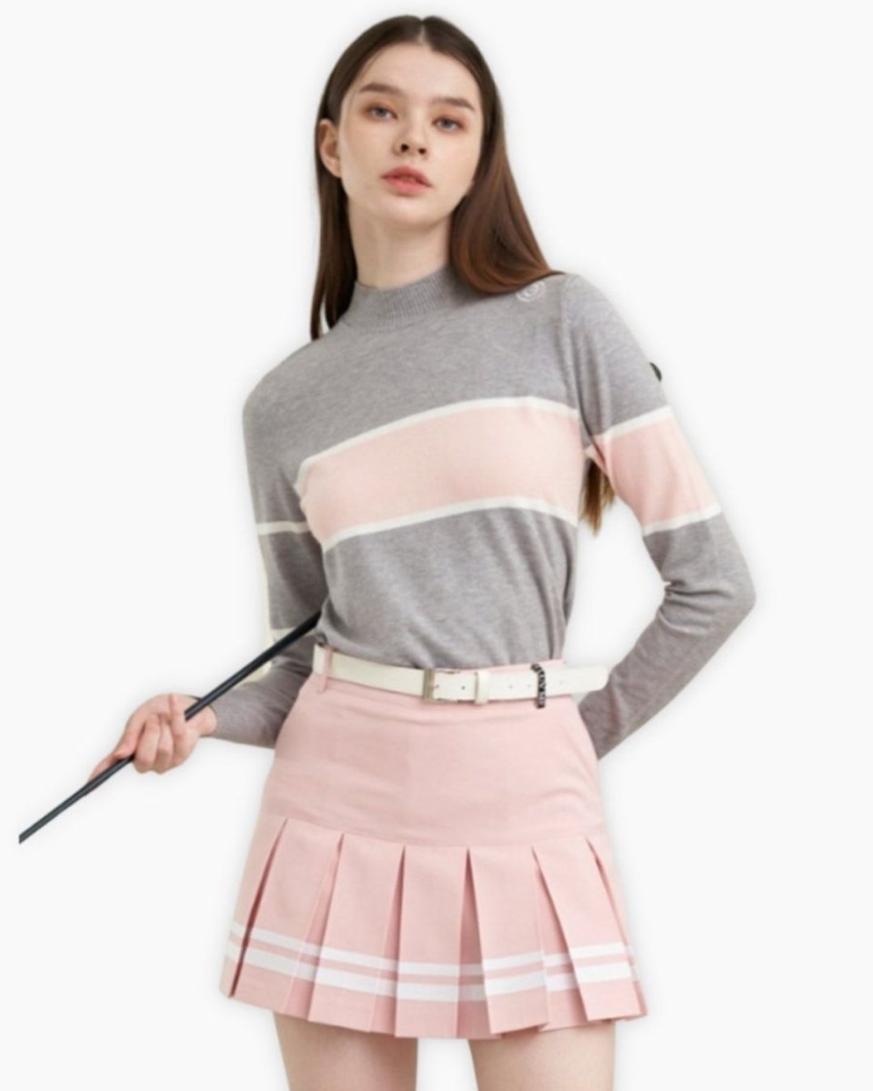 配色ニットゴルフセットアップ【上下別売り】　CH1085 - Chamule