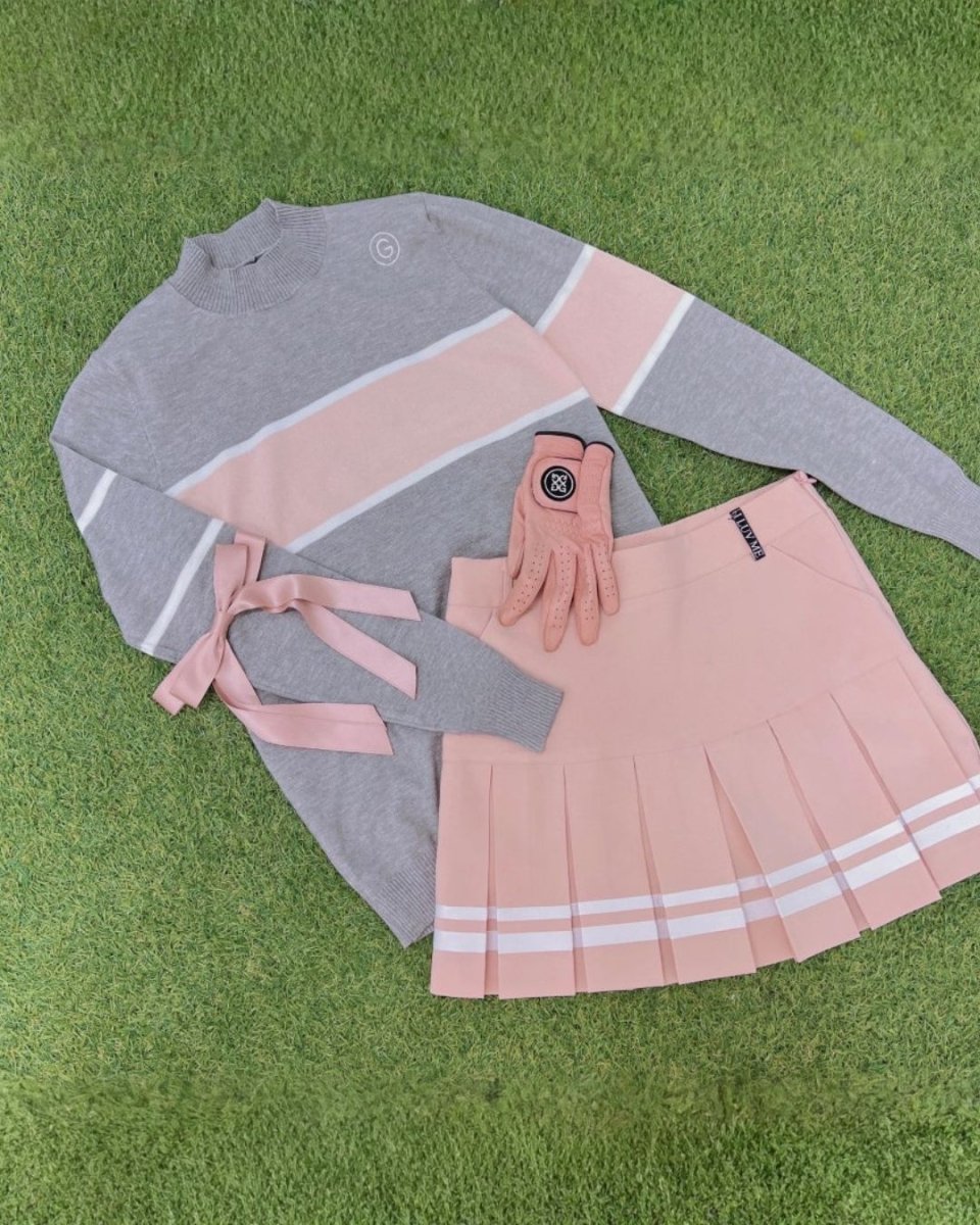 配色ニットゴルフセットアップ【上下別売り】　CH1085 - Chamule