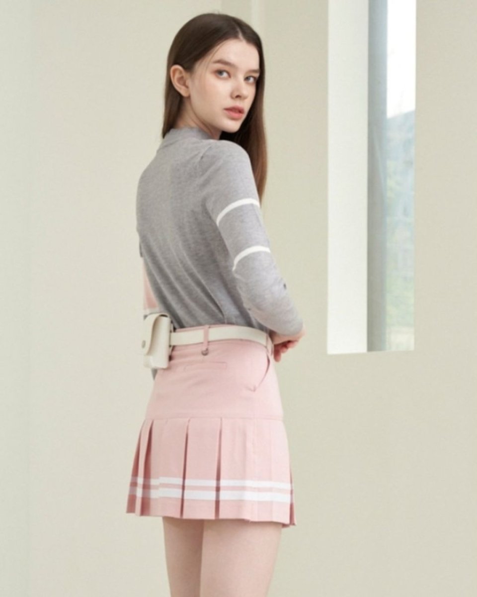 配色ニットゴルフセットアップ【上下別売り】　CH1085 - Chamule