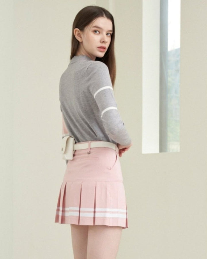 配色ニットゴルフセットアップ【上下別売り】　CH1085 - Chamule