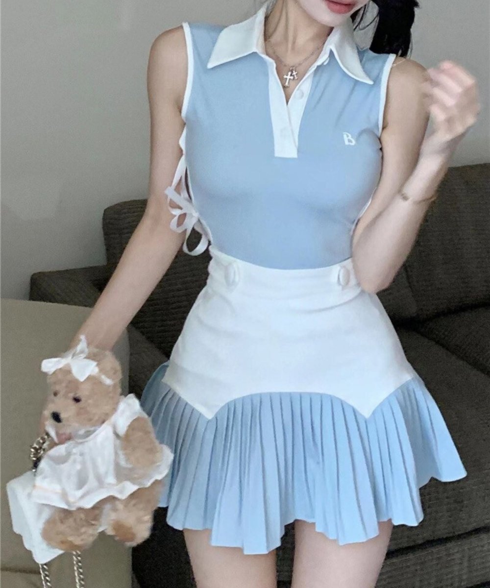 ライトプリーツウェア【上下別売り】　CH1087 - Chamule