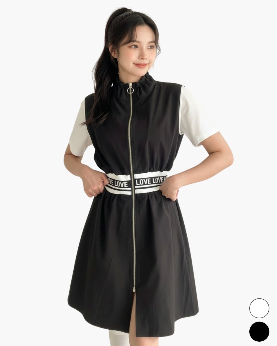 ロゴラインゴルフワンピ　CH1089 - Chamule