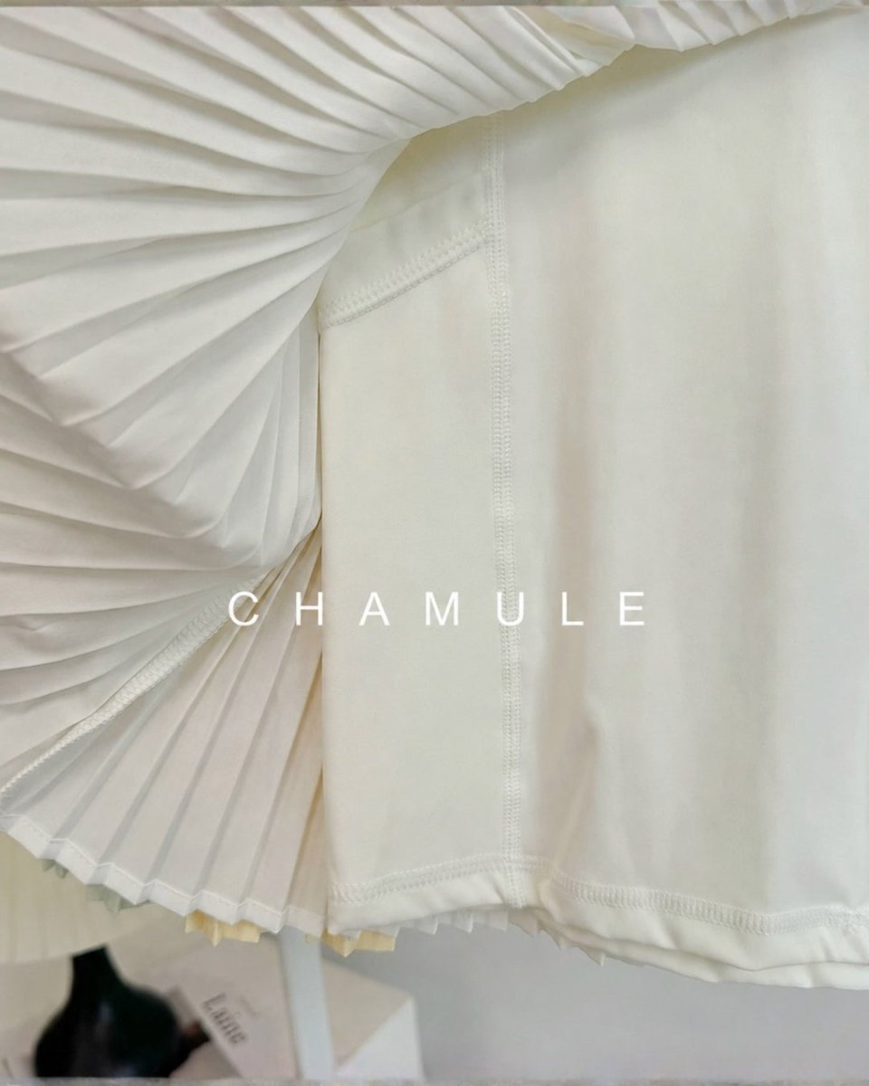 カラフルプリーツセットアップ　CH1199 - Chamule