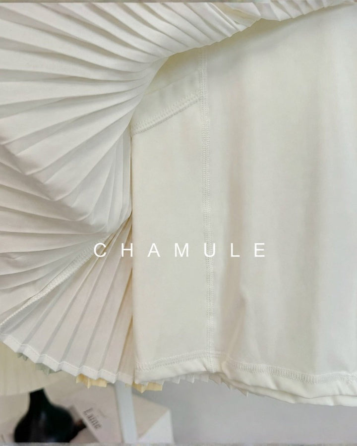 カラフルプリーツセットアップ　CH1199 - Chamule