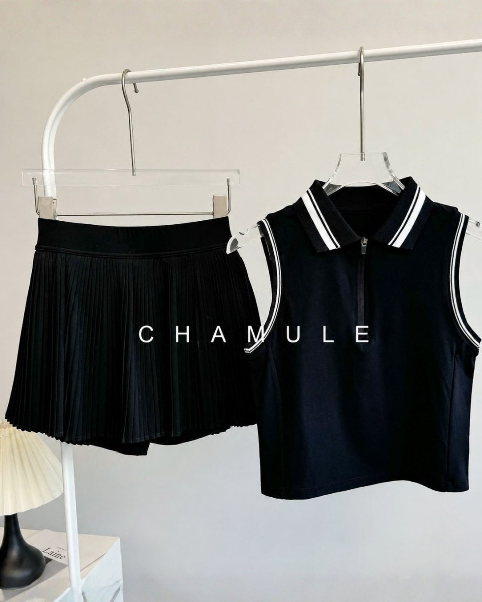 カラフルプリーツセットアップ　CH1199 - Chamule