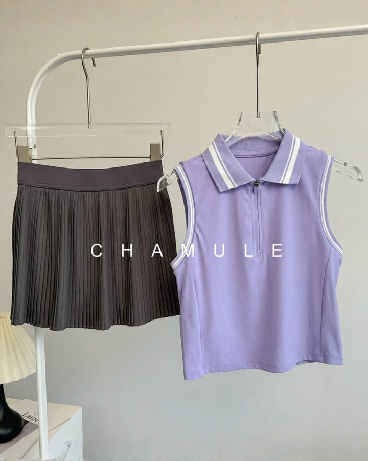 カラフルプリーツセットアップ　CH1199 - Chamule