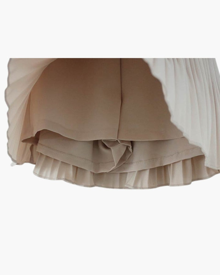 インナーパンツ付き　プリーツスカート CH277 - Chamule