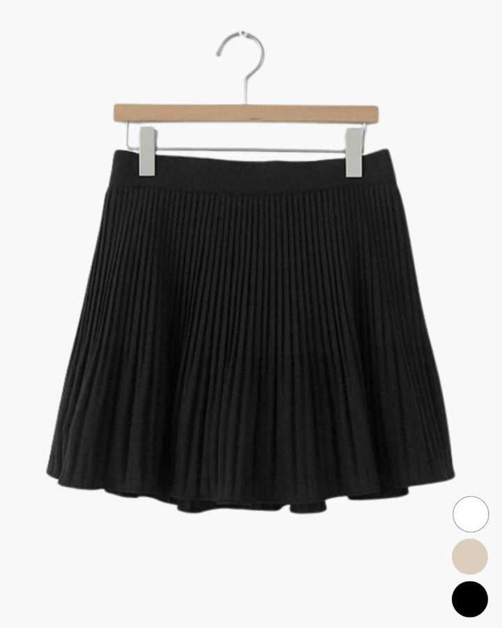 インナーパンツ付き　プリーツスカート CH277 - Chamule