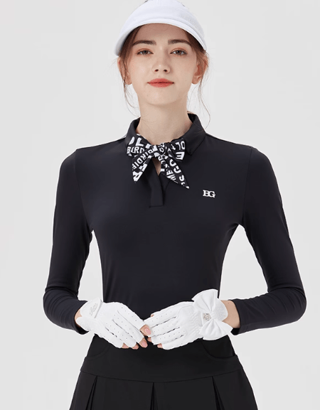 スリムスポーツジャージゴルフウェアセットアップ CH439 - Chamule