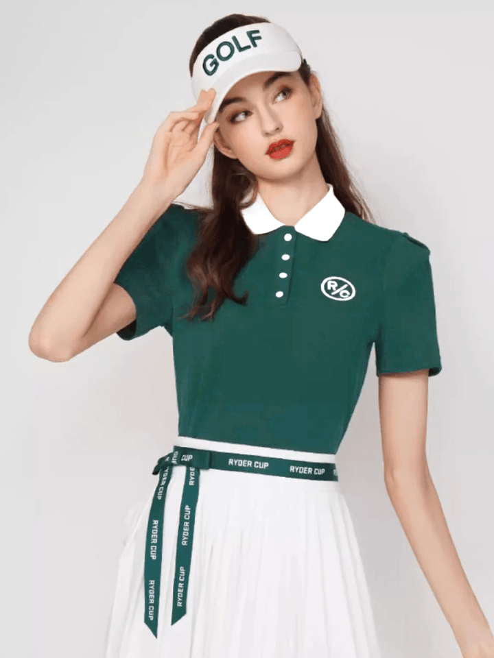 ロゴバイカラーポロシャツ 　CH479 - Chamule