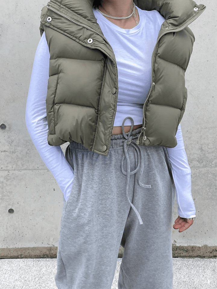 ショートダウンベスト CH491 - Chamule