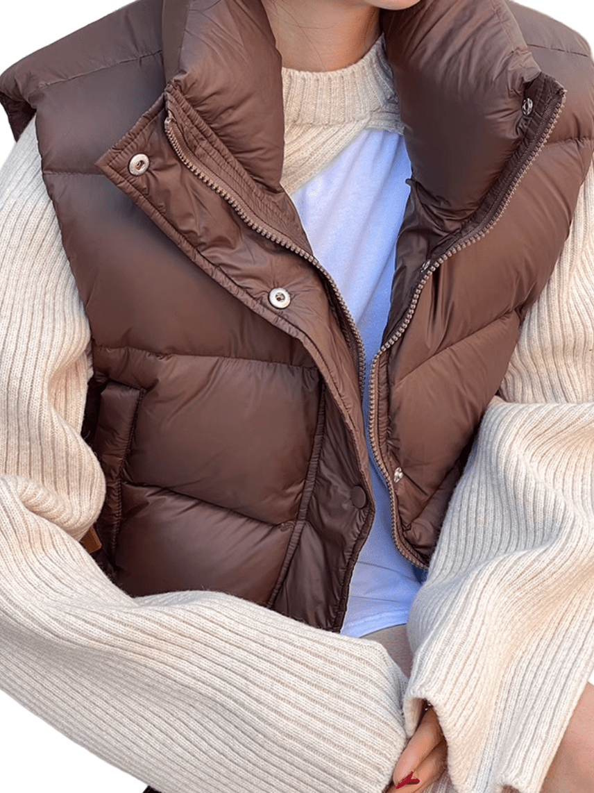 ショートダウンベスト CH491 - Chamule