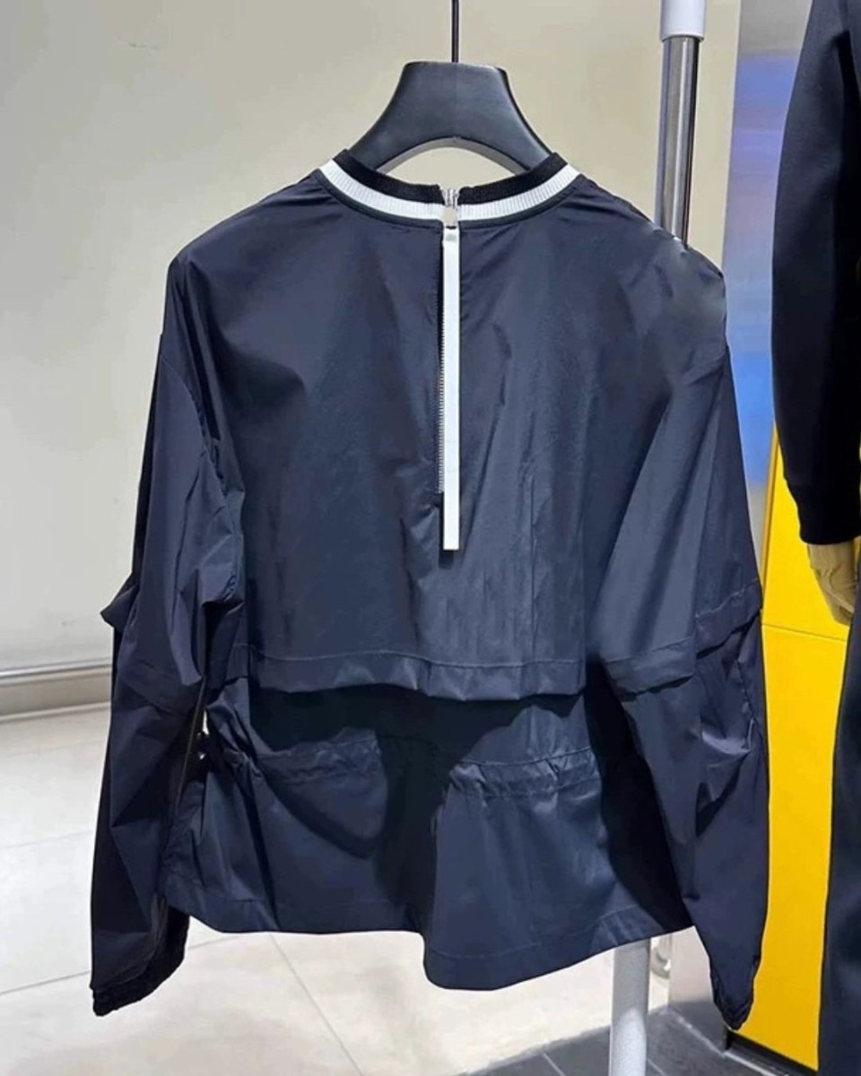 バックジップデザインジャケット 長袖　CH774 - Chamule