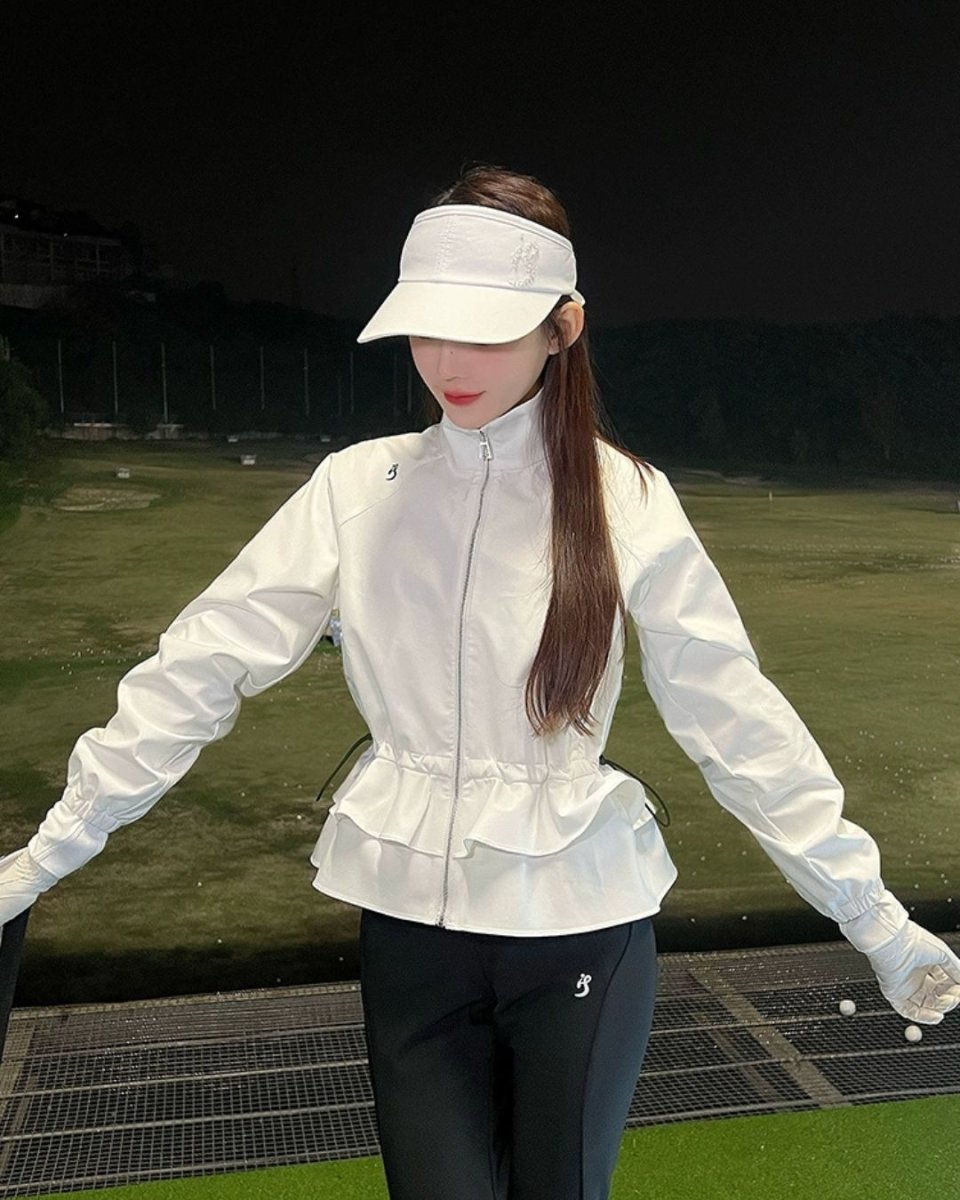 ウエストフリル ペプラムジャケット　CH775 - Chamule