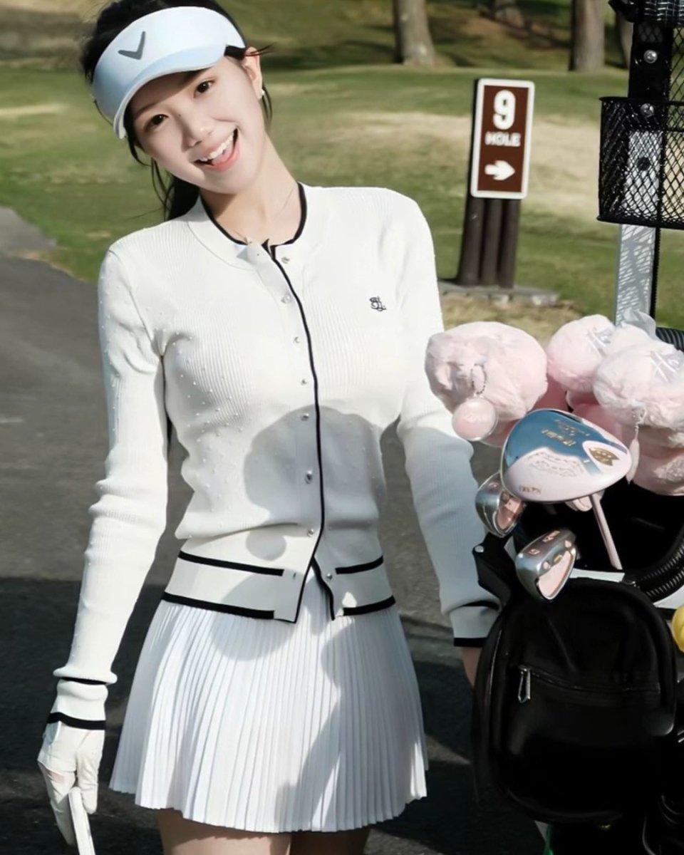 パールボタンカーディガン 長袖　CH777 - Chamule