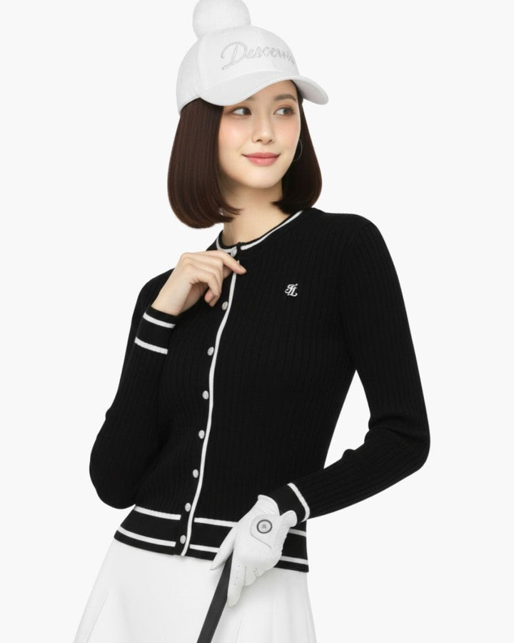 パールボタンカーディガン 長袖　CH777 - Chamule