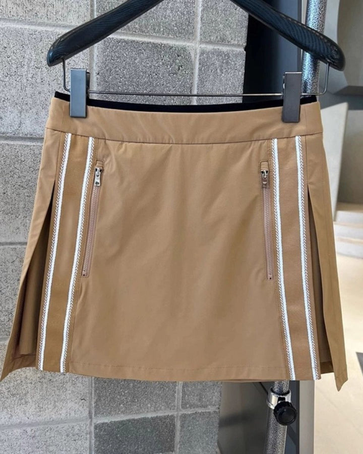 ジップスカート サイドラインデザイン　CH781 - Chamule