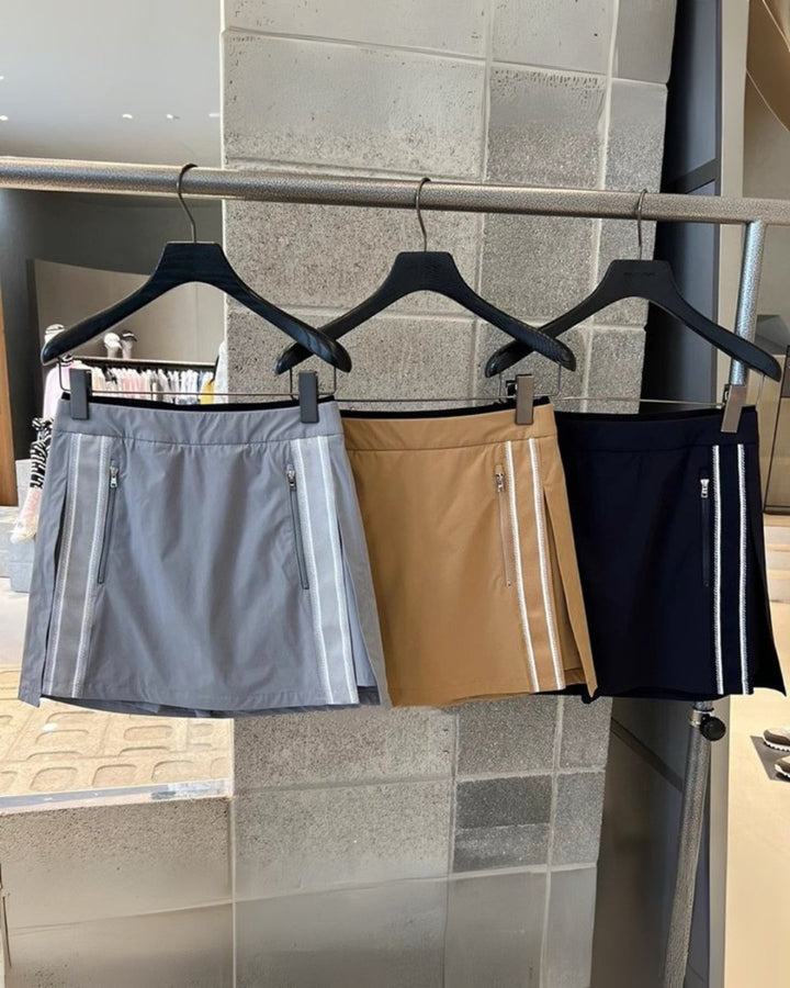 ジップスカート サイドラインデザイン　CH781 - Chamule