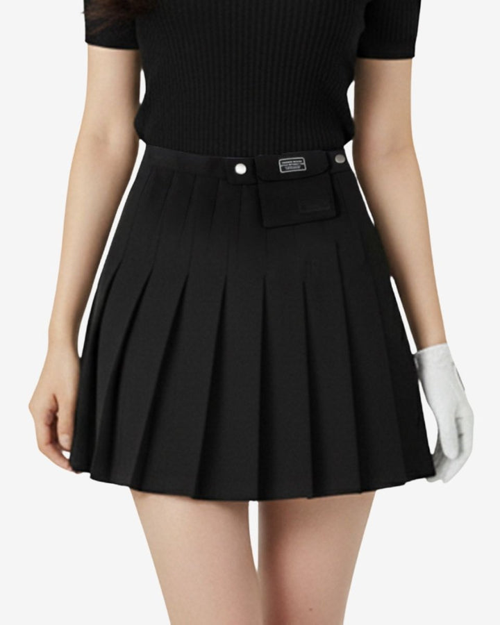 インナーパンツ付きボックスプリーツスカート　　CH783 - Chamule