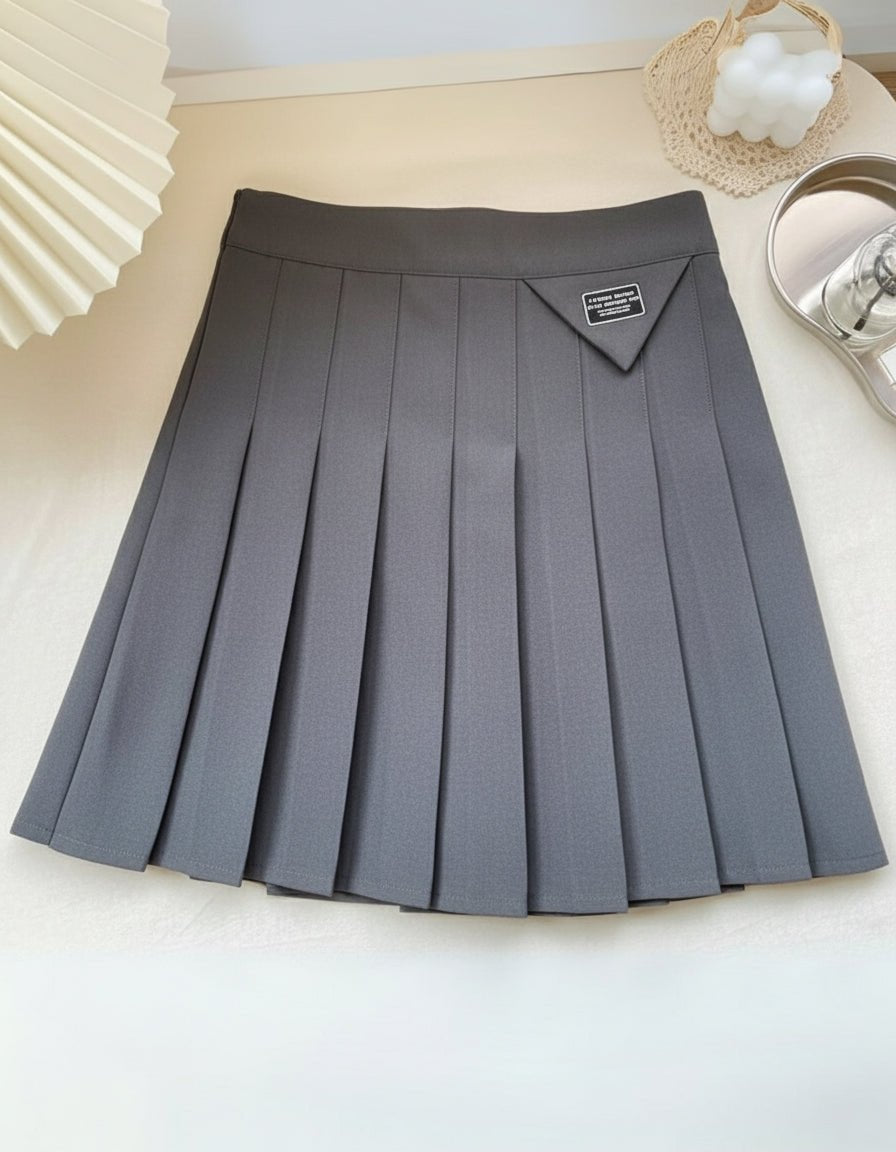 ハイウエストプリーツスカート インナーパンツ付き　CH790 - Chamule