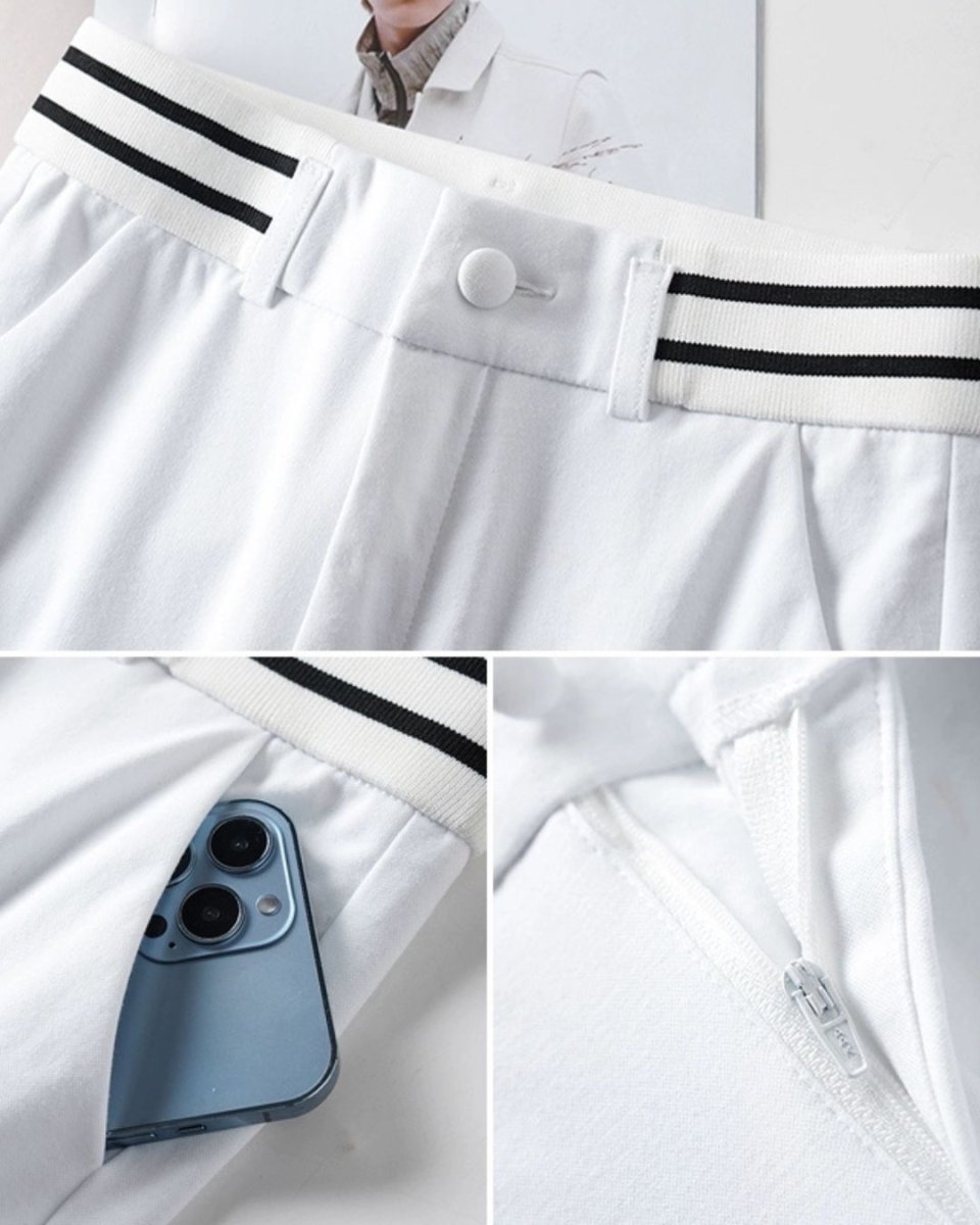 美脚フレアパンツ　ウエストライン　CH793 - Chamule