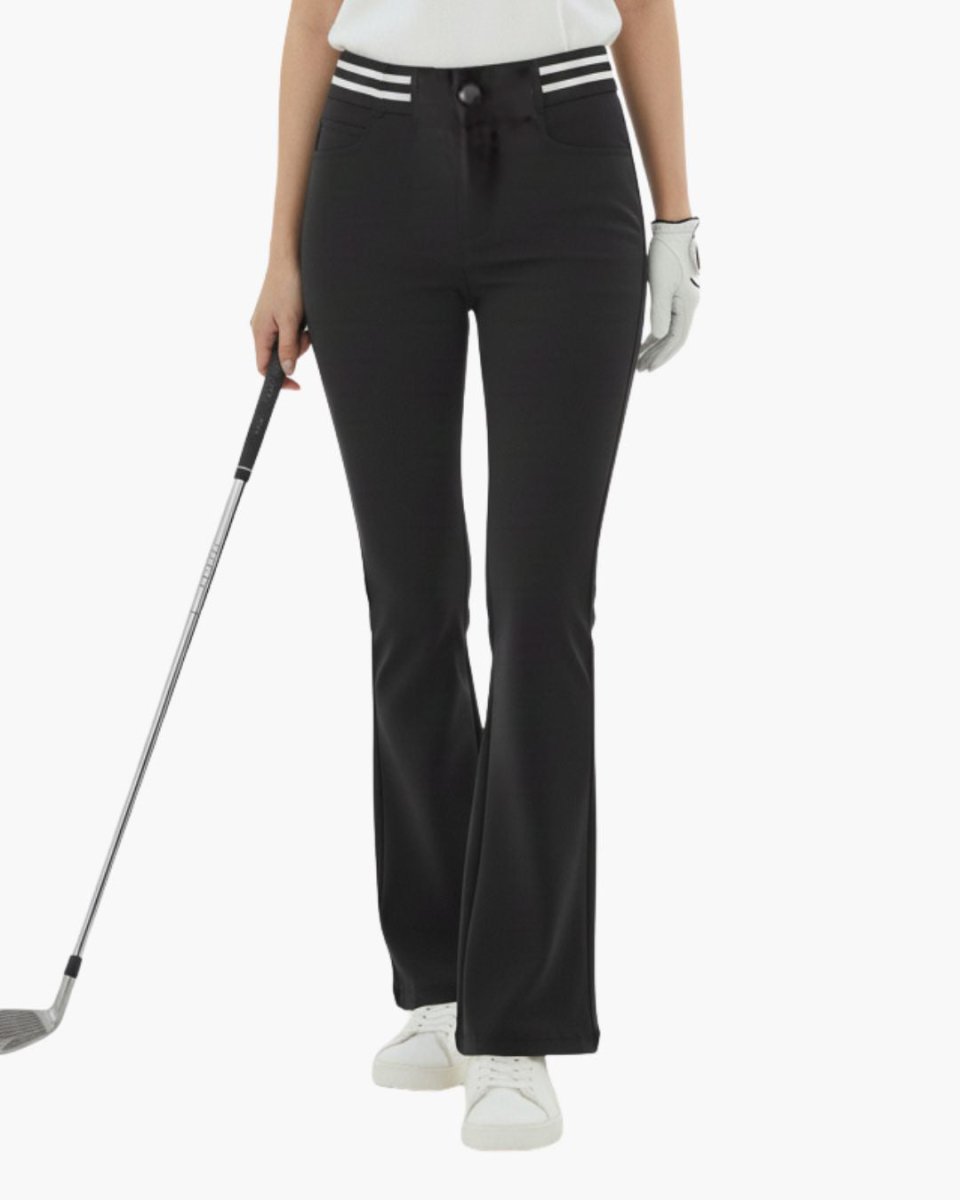 美脚フレアパンツ　ウエストライン　CH793