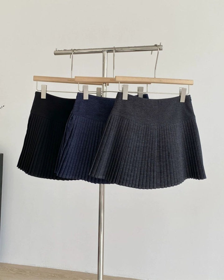 レディース ゴルフ プリーツスカート インナーパンツ付き リボンモチーフ　CH798 - Chamule