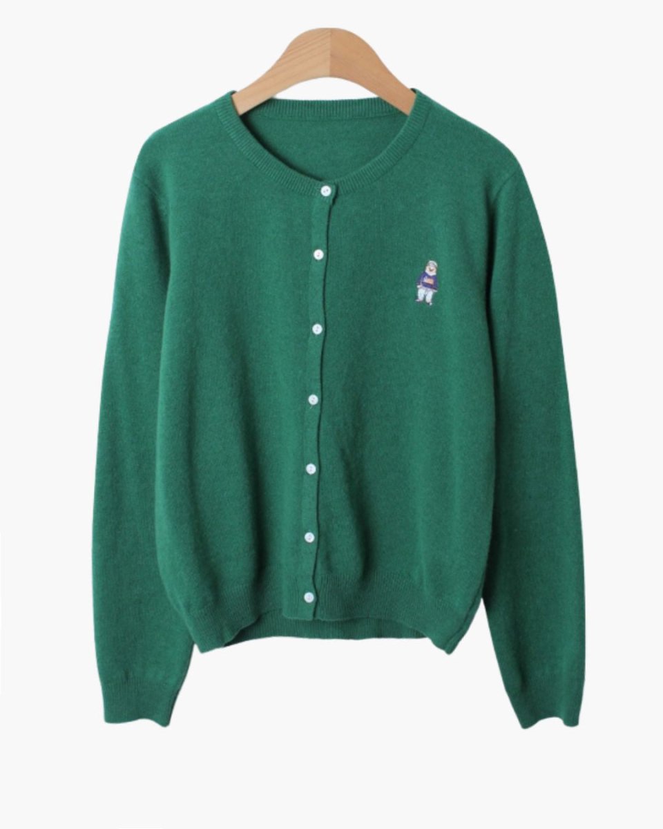 ゴルフニットラウンドカーディガン　CH800 - Chamule