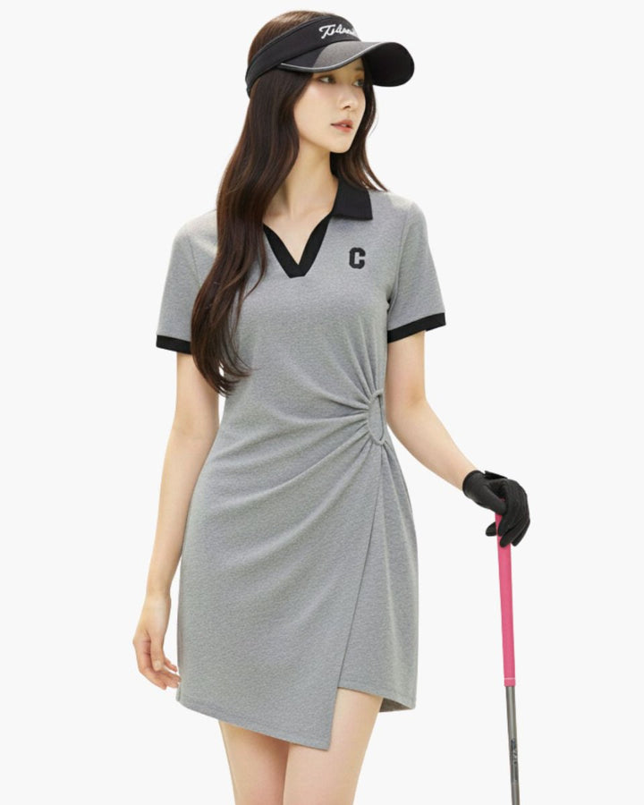カジュアルポロゴルフワンピース　CH807 - Chamule