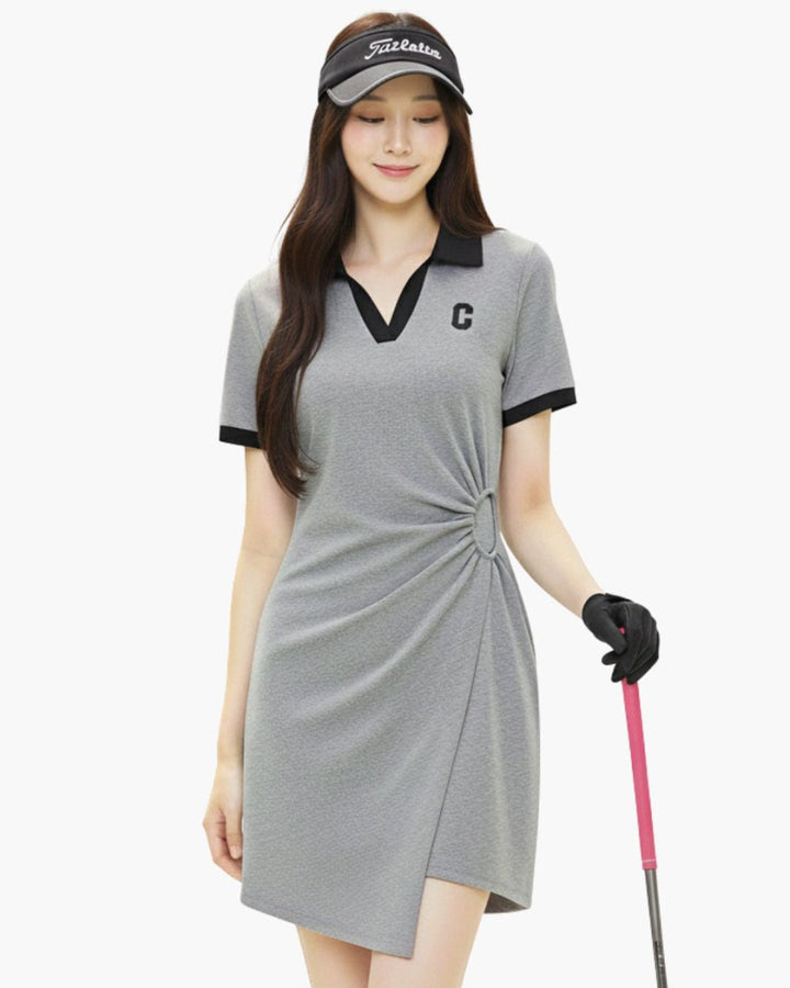 カジュアルポロゴルフワンピース　CH807 - Chamule