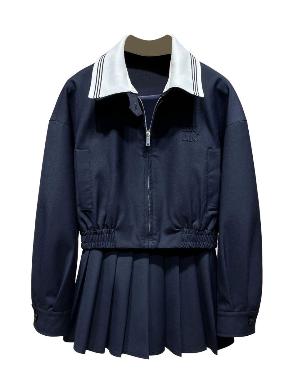 ジャケット＋プリーツスカート セットアップ可　CH810 - Chamule