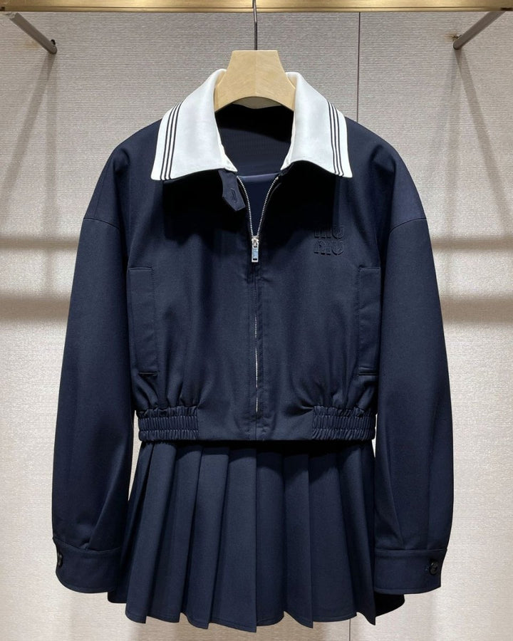 ジャケット＋プリーツスカート セットアップ可　CH810 - Chamule