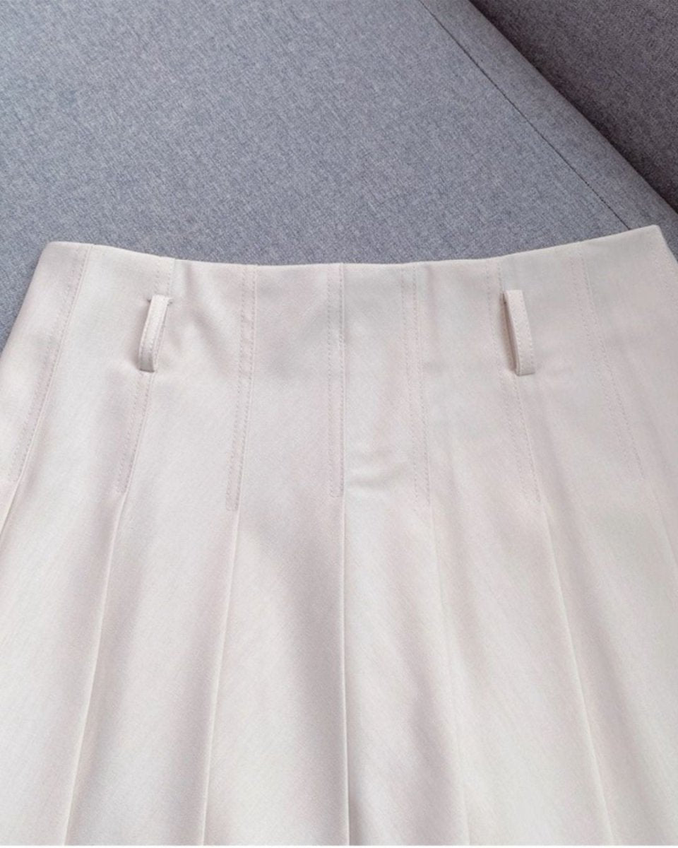 レースデザイン ブルゾン＋スカート　セットアップ可　CH814 - Chamule