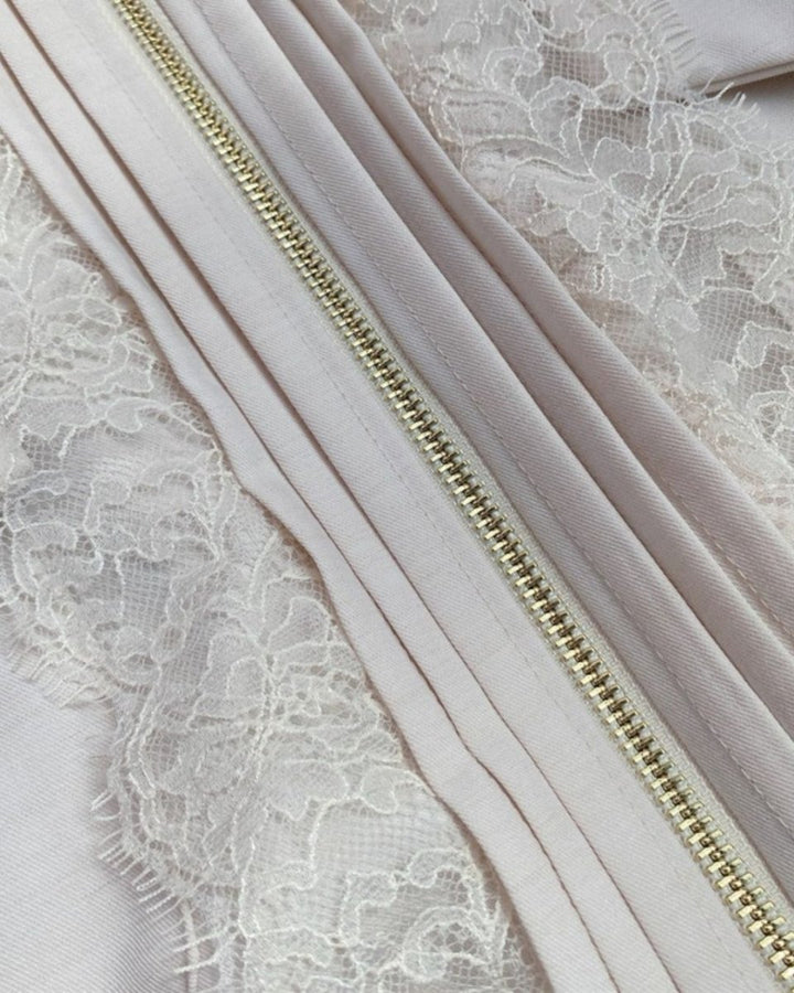 レースデザイン ブルゾン＋スカート　セットアップ可　CH814 - Chamule