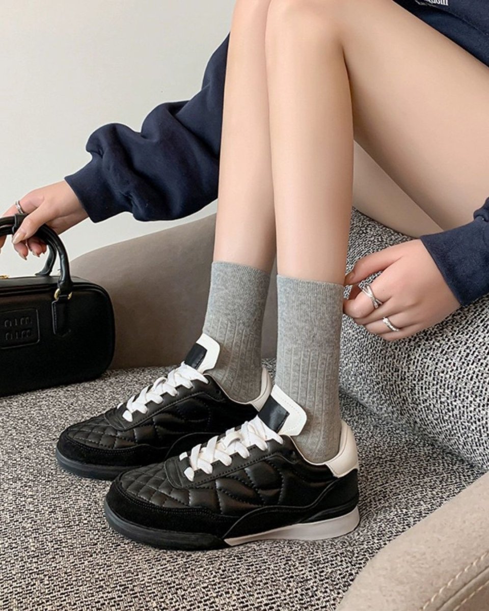 レディース　ゴルフシューズ　キルティング調　スタイルアップ　CH815 - Chamule