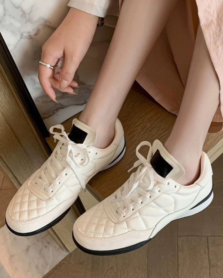 レディース　ゴルフシューズ　キルティング調　スタイルアップ　CH815 - Chamule