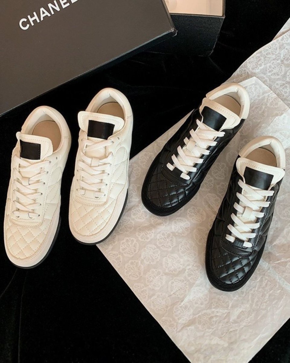 レディース　ゴルフシューズ　キルティング調　スタイルアップ　CH815 - Chamule