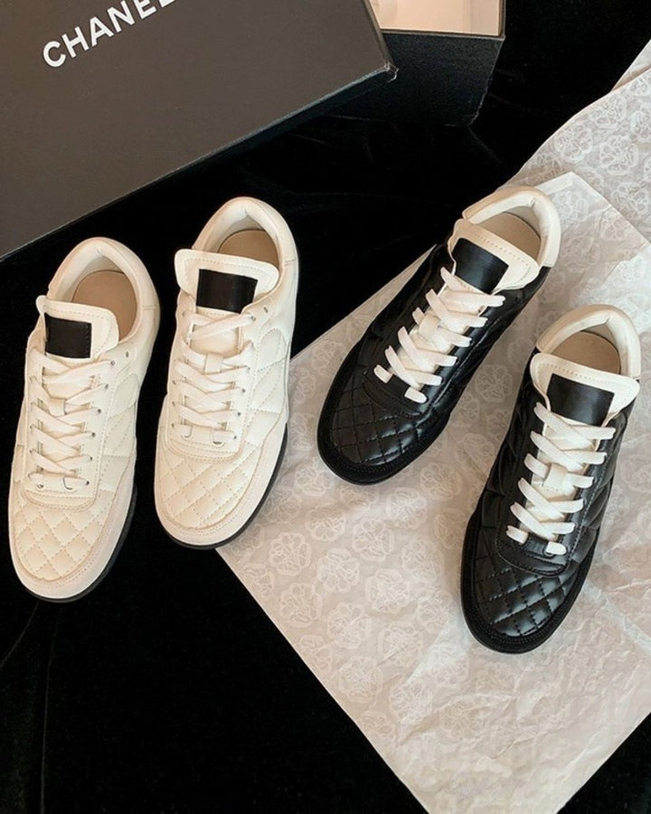 レディース　ゴルフシューズ　キルティング調　スタイルアップ　CH815 - Chamule