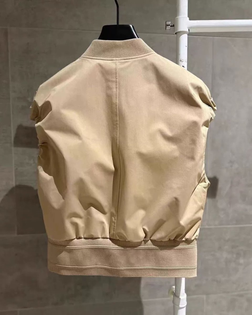 ゴルフウェア レディース セットアップ可 ベージュ ポケットベスト プリーツスカート CH816 - Chamule