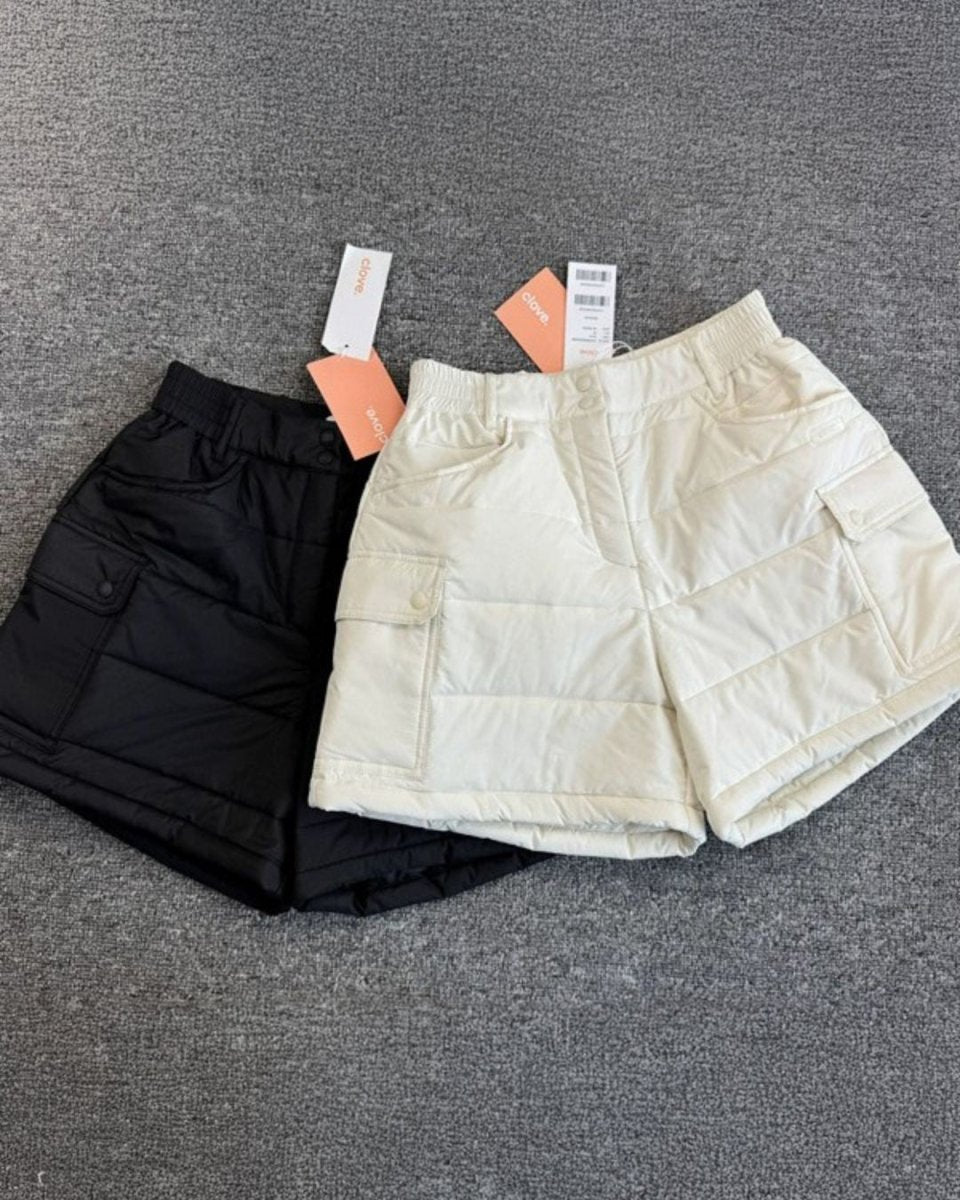 ゴルフウェア レディース ショートパンツ｜中綿入り 防寒 撥水 軽量 CH824 - Chamule