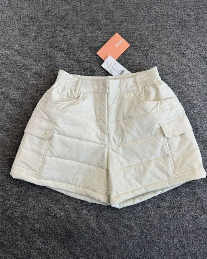 ゴルフウェア レディース ショートパンツ｜中綿入り 防寒 撥水 軽量 CH824 - Chamule