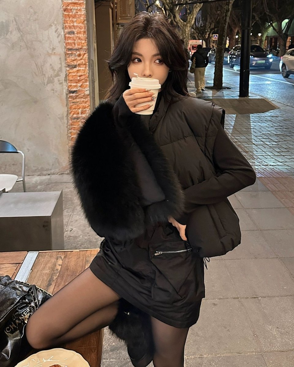 カーゴポケット付きミニスカート　ゴルフウエア 秋冬　CH825 - Chamule