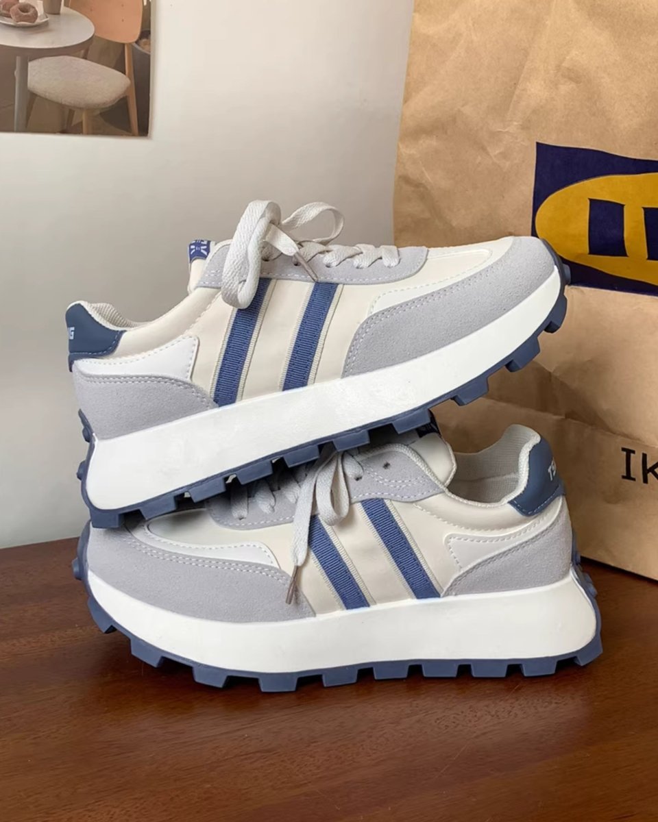 厚底スニーカー レディース｜ゴルフシューズ　軽量 ボリュームソール CH831 - Chamule