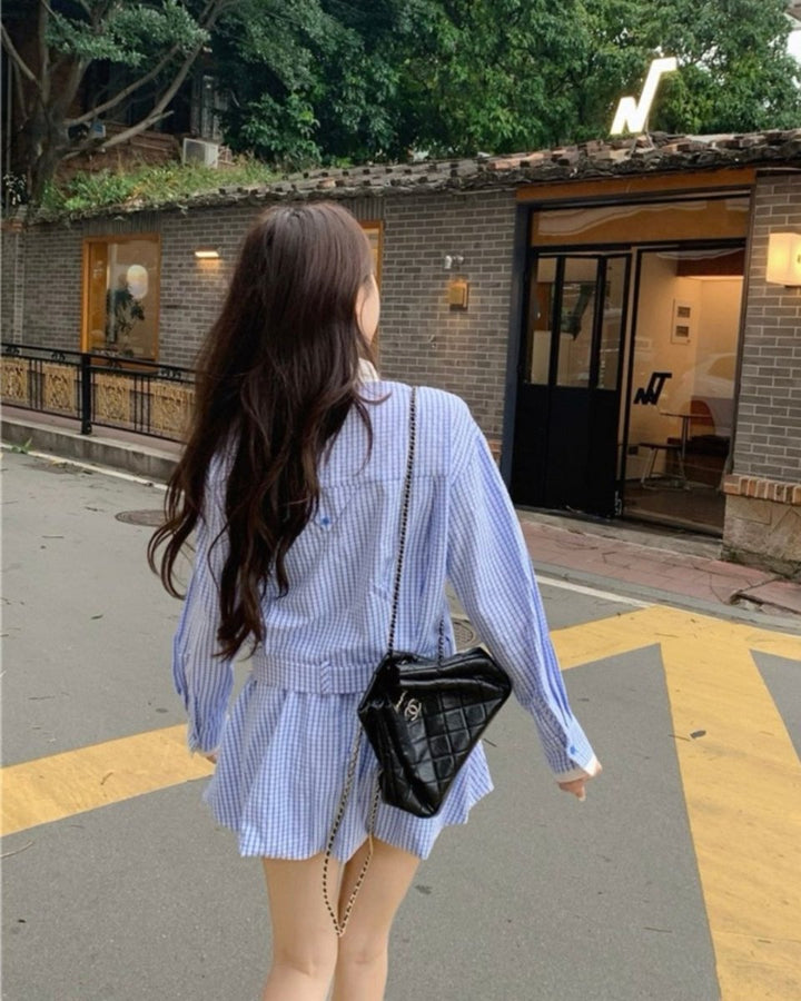 ギンガムチェックゴルフセットアップ CH836 - Chamule