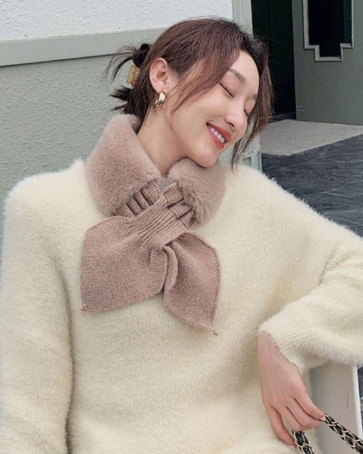 リボンファーマフラー　CH837 - Chamule