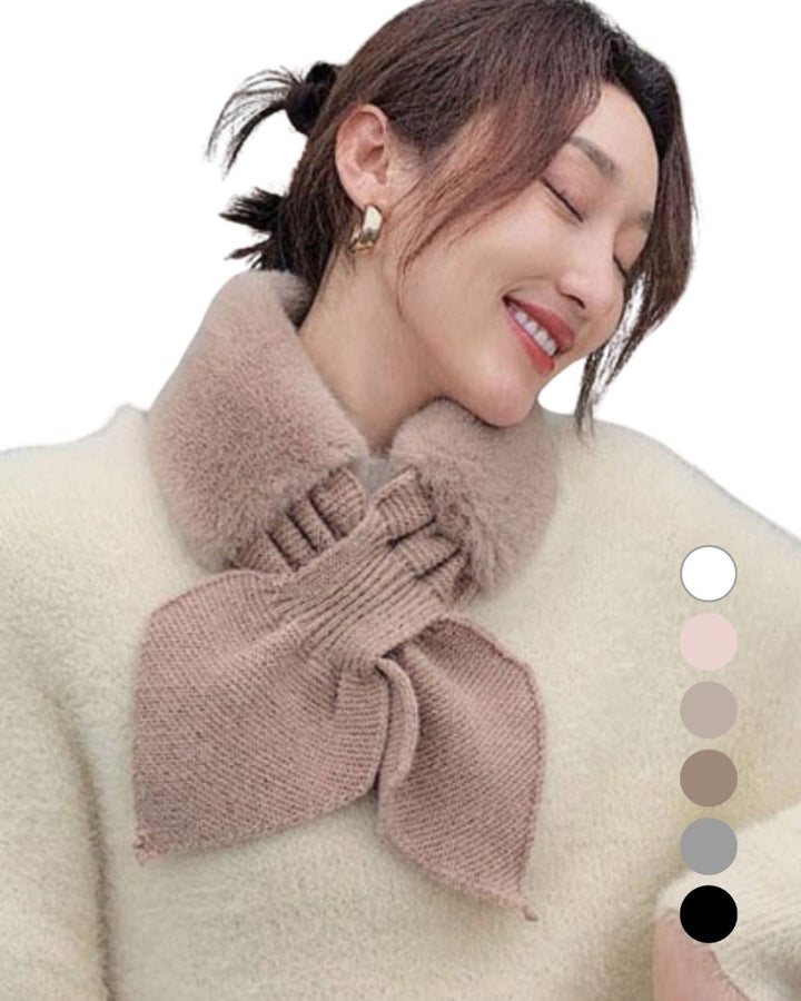 リボンファーマフラー　CH837 - Chamule