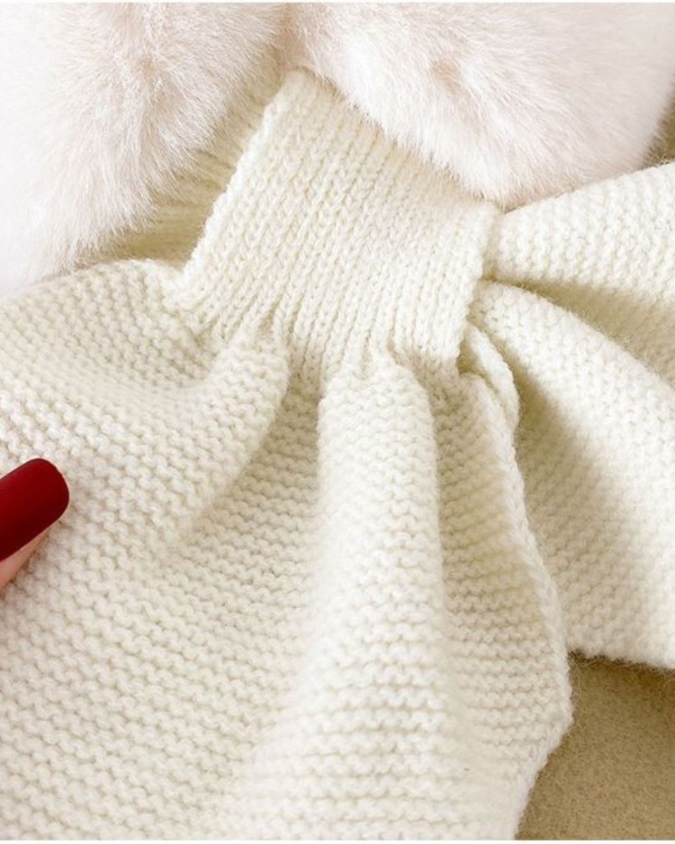 リボンファーマフラー　CH837 - Chamule